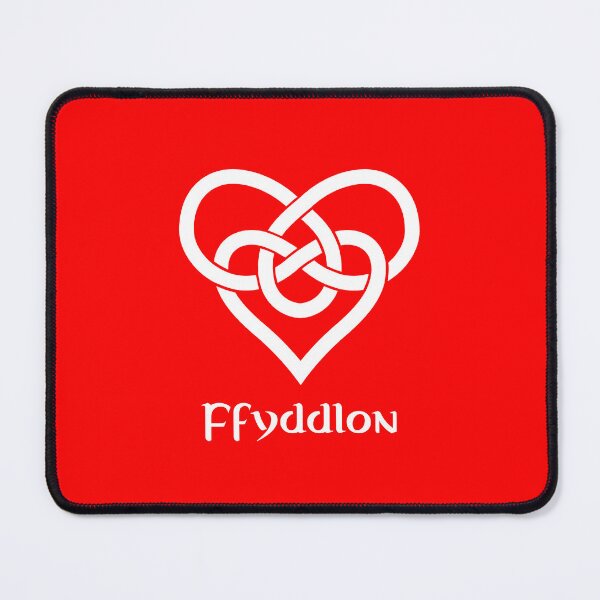 Item preview, Ffyddlon - Faithful in Welsh Celtic Lettering designed and sold by Fern-and-Fyre.