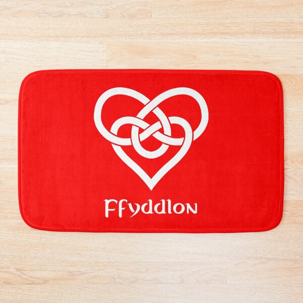 Item preview, Ffyddlon - Faithful in Welsh Celtic Lettering designed and sold by Fern-and-Fyre.