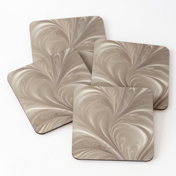 Item preview, Cream Swirl - Soft Beige Abstract Flowing Design designed and sold by FutureImaging.