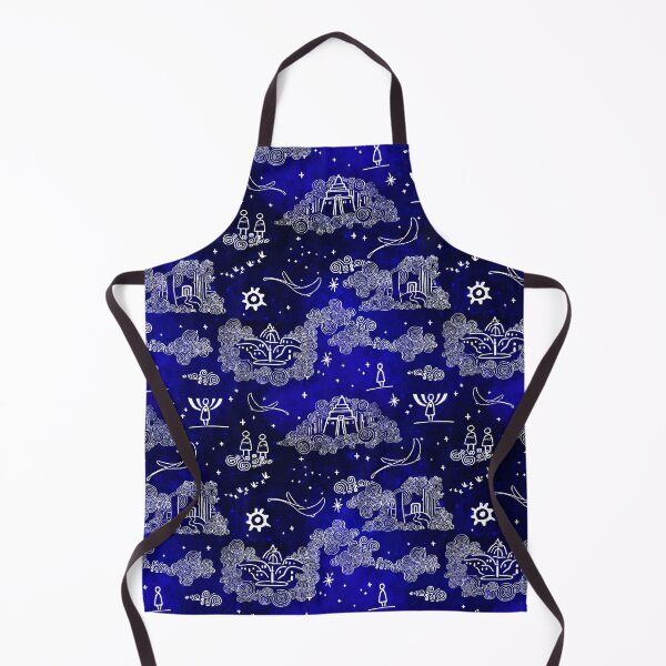 Item preview, Sky children of the light fan art deep blue designed and sold by Alessandro Remo Mazzoni Remotextiles.