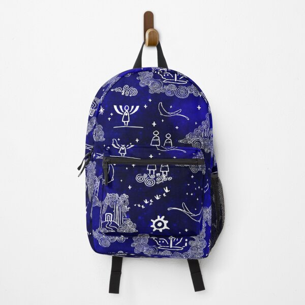 Item preview, Sky children of the light fan art deep blue designed and sold by Alessandro Remo Mazzoni Remotextiles.