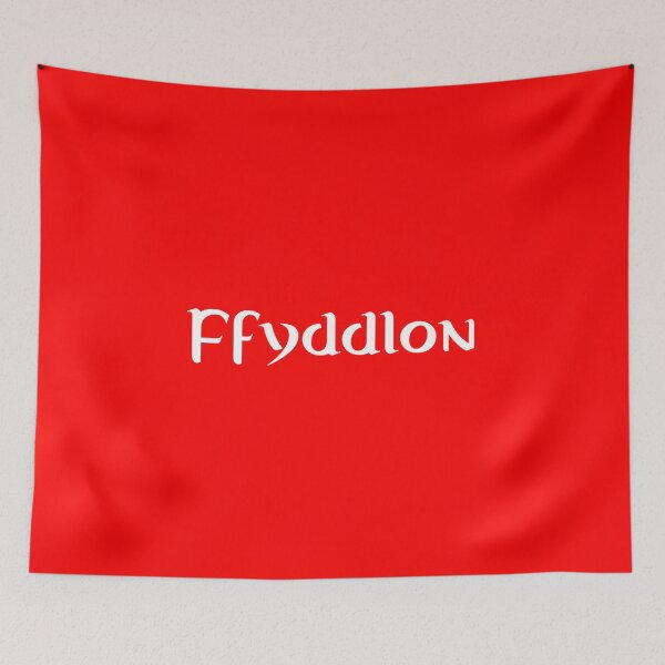 Item preview, Ffyddlon - Faithful in Welsh Celtic Lettering designed and sold by Fern-and-Fyre.