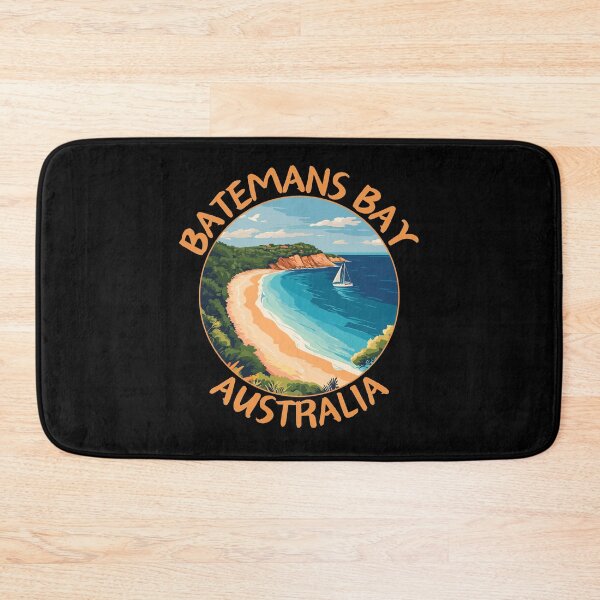 Item preview, Batemans Bay in New South Wales Australia Retro Travel Art Emblem designed and sold by MaateoDesign.