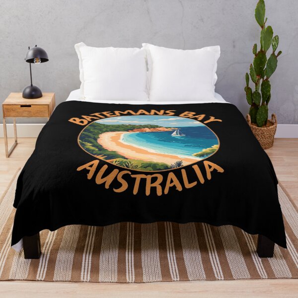 Item preview, Batemans Bay in New South Wales Australia Retro Travel Art Emblem designed and sold by MaateoDesign.