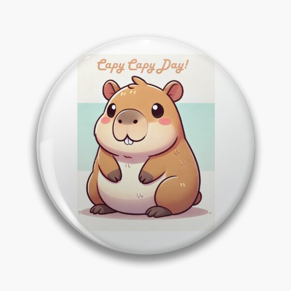 Item preview, Happy Capy Day!  designed and sold by XYZish.