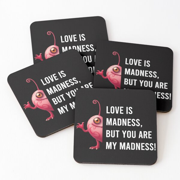 Item preview, Love is madness, but you are my madness! designed and sold by timedesignkardi.