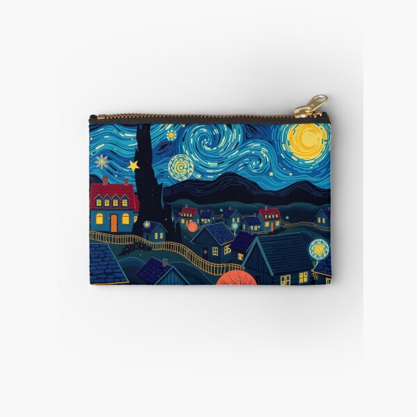Item preview, Starry Night Inspired Village designed and sold by One Pine Designs.