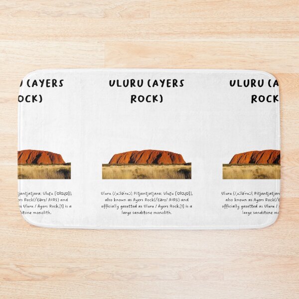 Item preview, Uluru (Ayers Rock) – Northern Territory | Famous Landmarks in Australia designed and sold by RM-Journey.
