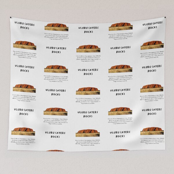 Item preview, Uluru (Ayers Rock) – Northern Territory | Famous Landmarks in Australia designed and sold by RM-Journey.