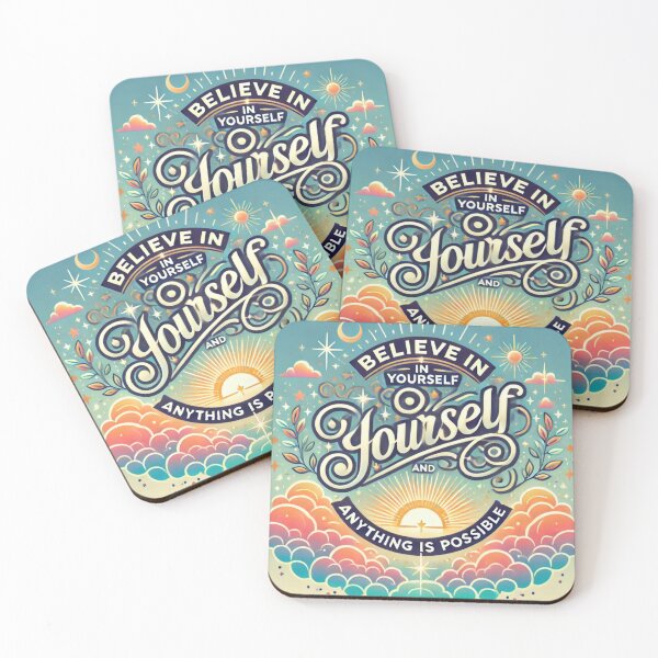 Item preview, Believe in Yourself | Motivational Quote Design designed and sold by Monatte .