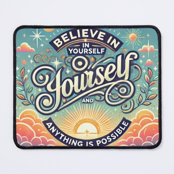 Item preview, Believe in Yourself | Motivational Quote Design designed and sold by Monatte .