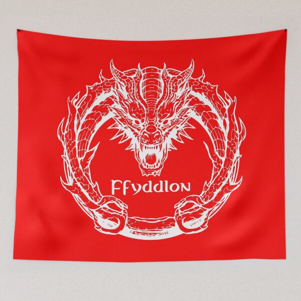 Item preview, Ffyddlon - Faithful in Welsh Celtic Lettering designed and sold by Fern-and-Fyre.