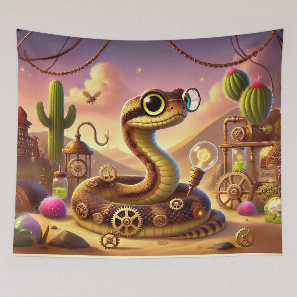 Item preview, Steampunk Puff Adder designed and sold by Sillytoe.