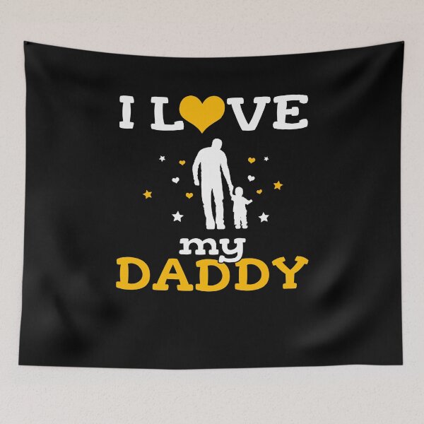 Item preview, Happy Father's Day: I Love My Daddy Shirt/Father Day T-shirt designed and sold by Printoweb.