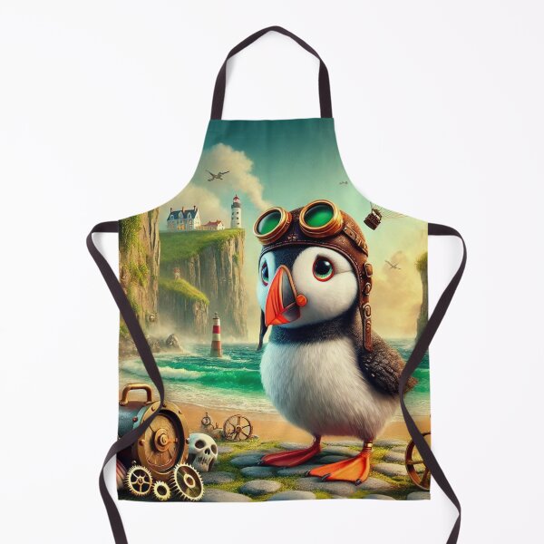 Item preview, Steampunk Puffin designed and sold by Sillytoe.