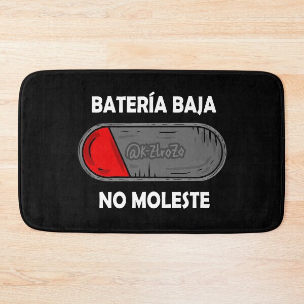 Item preview, Low battery, do not disturb - Batería baja, no moleste - Pilas - Carga designed and sold by Kztrozo.