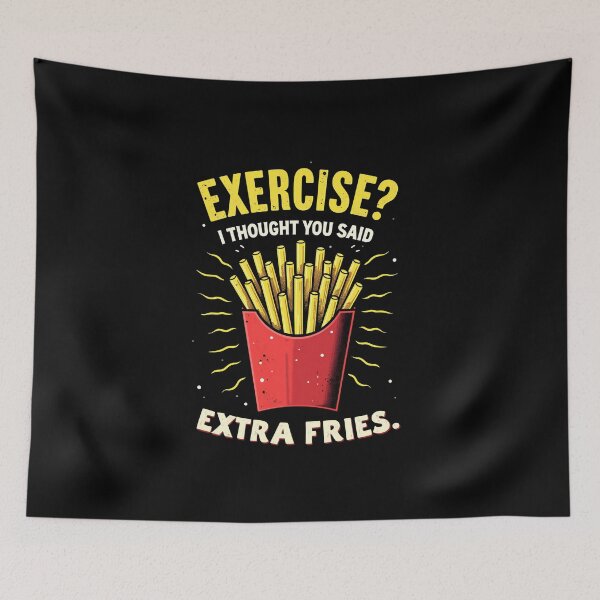 Item preview, Foodie Love: Extra Fries Edition designed and sold by gfxpartner.