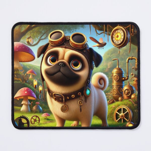 Item preview, Steampunk Pug Mix designed and sold by Sillytoe.