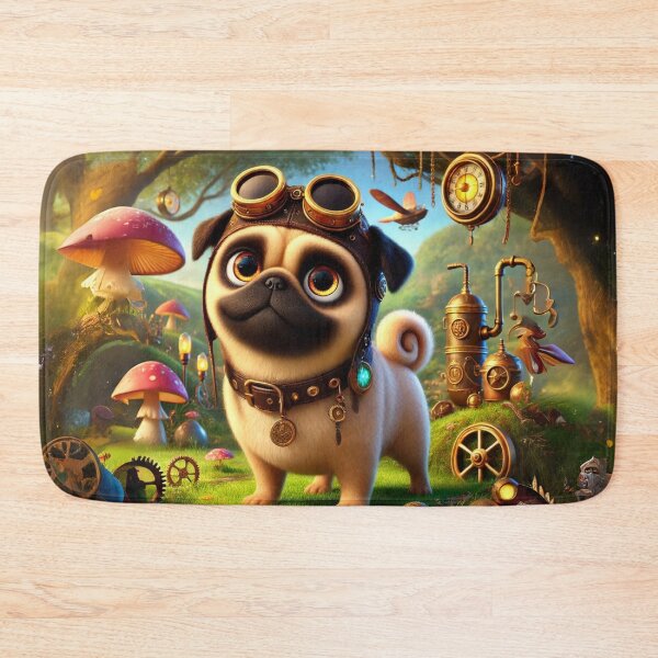 Item preview, Steampunk Pug Mix designed and sold by Sillytoe.