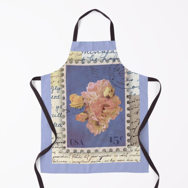 Item preview, Vintage Floral Postage Stamps, postmarks, letter designed and sold by Eternity Eventually.