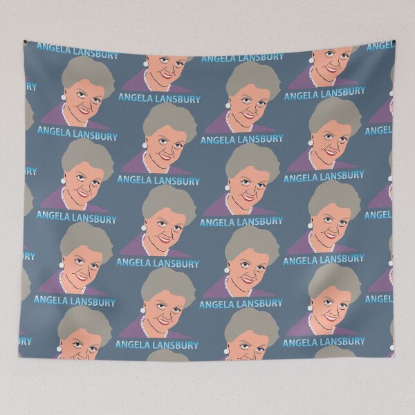Item preview, Angela Lansbury illustration designed and sold by ZooStateofMind.