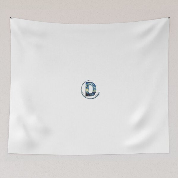 Item preview, Letter D of the starry night designed and sold by begart008.