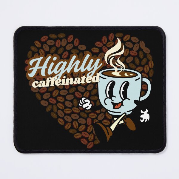 Item preview, Highly caffeinated - cup of coffee designed and sold by paggorek.