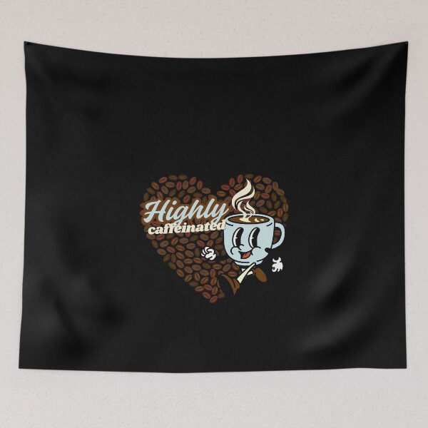 Item preview, Highly caffeinated - cup of coffee designed and sold by paggorek.