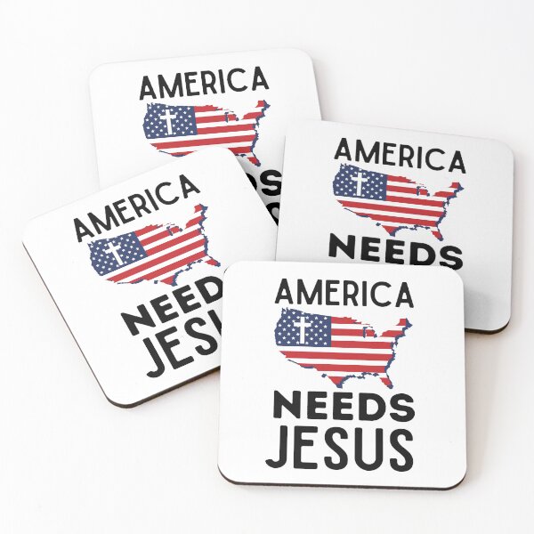 Item preview, America Needs Jesus designed and sold by Jesusandu2.