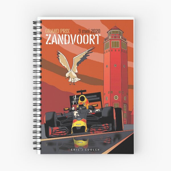 Item preview, Zandvoort Grand Prix 2020 Poster – Vintage F1 Art, Dutch GP Retro Design, Circuit Zandvoort Racing Print designed and sold by Road To Track.