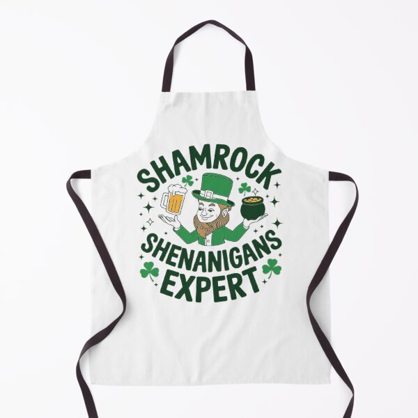 Item preview, Funny Shamrock Expert Leprechaun with Beer and Gold designed and sold by love3617.