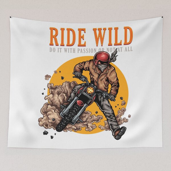 Item preview, Ride Wild – Adventure-Ready Graphic Design for Bold Souls designed and sold by VITEST Design.