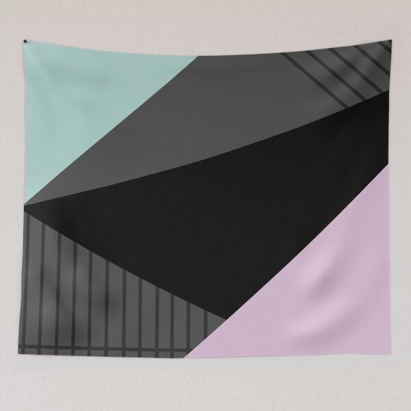 Item preview, Memphis, mint , pink , grey designed and sold by fuzzyfox.