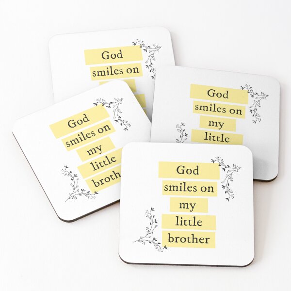 Item preview, God  smiles on my  little brother Taylor Swift  designed and sold by bombalurina.