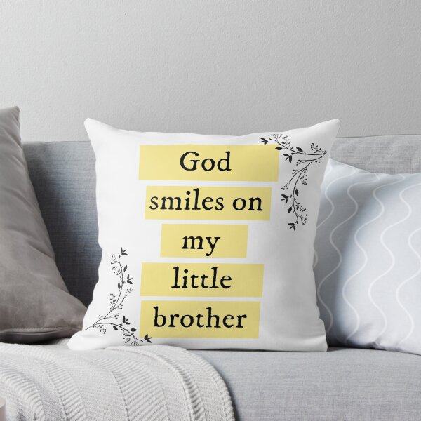 Item preview, God  smiles on my  little brother Taylor Swift  designed and sold by bombalurina.