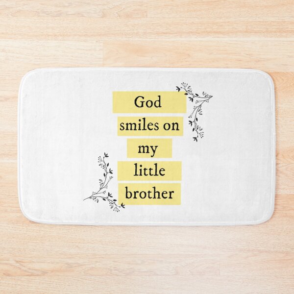 Item preview, God  smiles on my  little brother Taylor Swift  designed and sold by bombalurina.