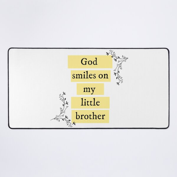 Item preview, God  smiles on my  little brother Taylor Swift  designed and sold by bombalurina.
