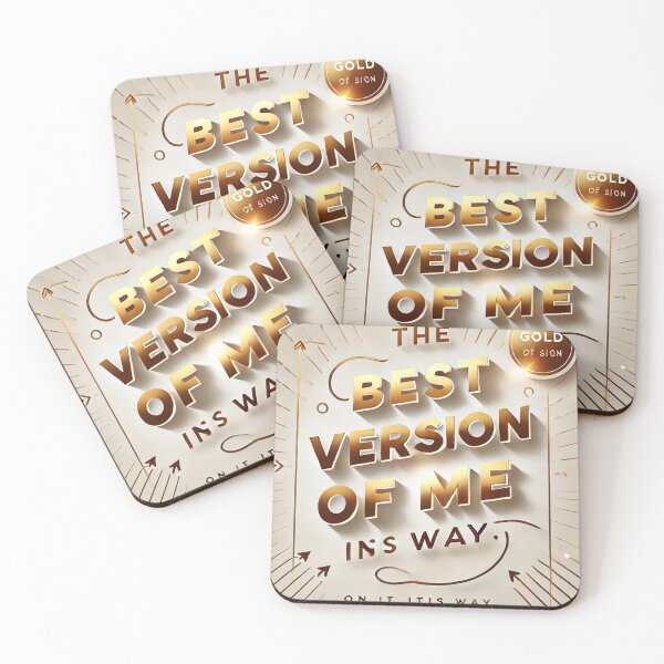 Item preview, The Best Version of Me | Inspirational Quote designed and sold by Monatte .