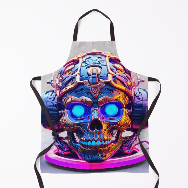 Item preview, Aztec Cybernetic Skull Aztec Cybernetic Skull designed and sold by SpectrumEssence.