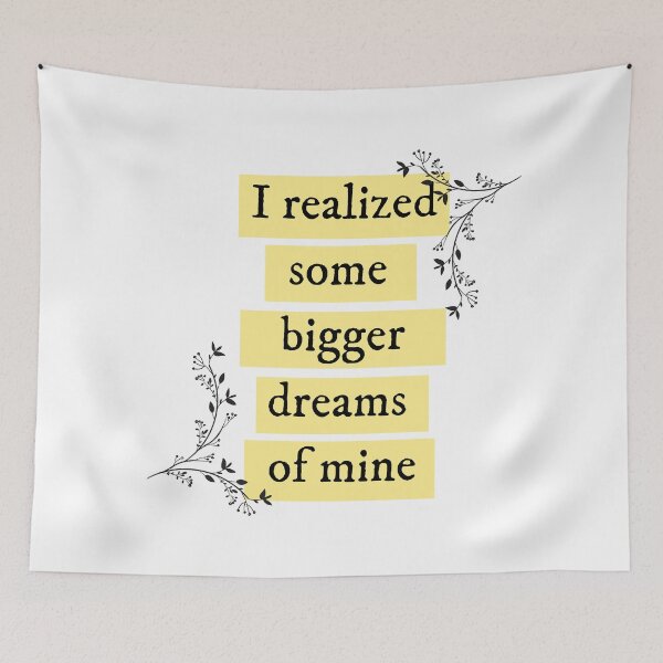 Item preview, I realised some bigger dreams of mine Taylor Swift  designed and sold by bombalurina.
