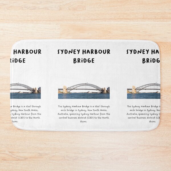 Item preview, Sydney Harbour Bridge – Sydney | Famous Landmarks in Australia designed and sold by RM-Journey.