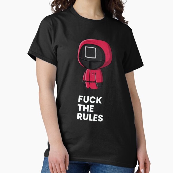 Item preview, Squid Game Guard Mask T-Shirt – Unique Fan Apparel designed and sold by viralchhaya.