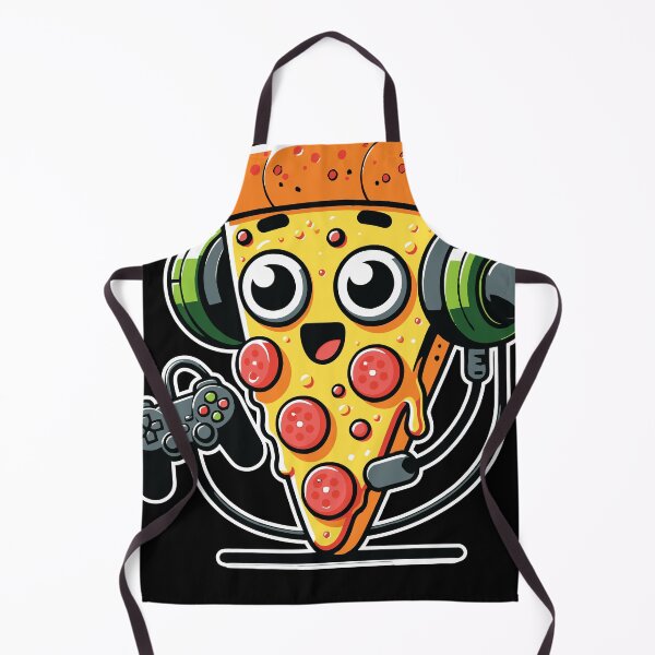 Item preview, Gamer Pizza Video Gaming Funny Food Men Boys Kids Teen Youth designed and sold by smartrocket.
