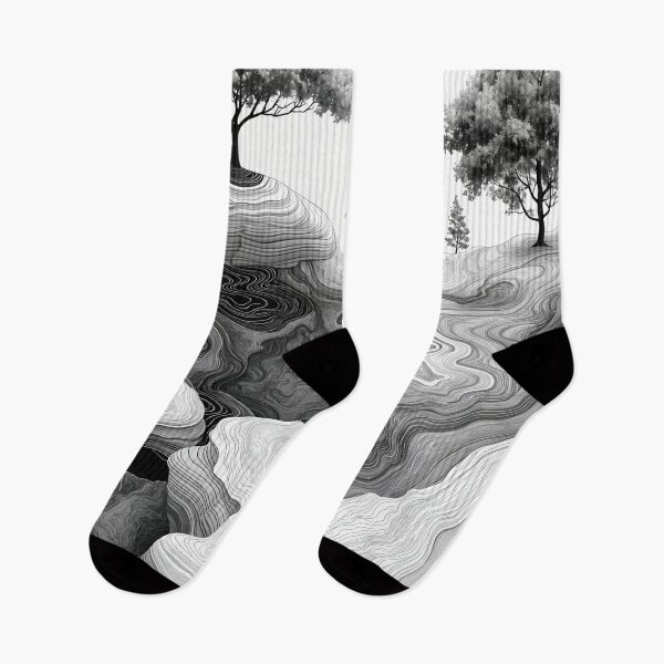 Item preview, Ethereal Horizons: Nature's Sculpted Layers designed and sold by oanaunciuleanu.