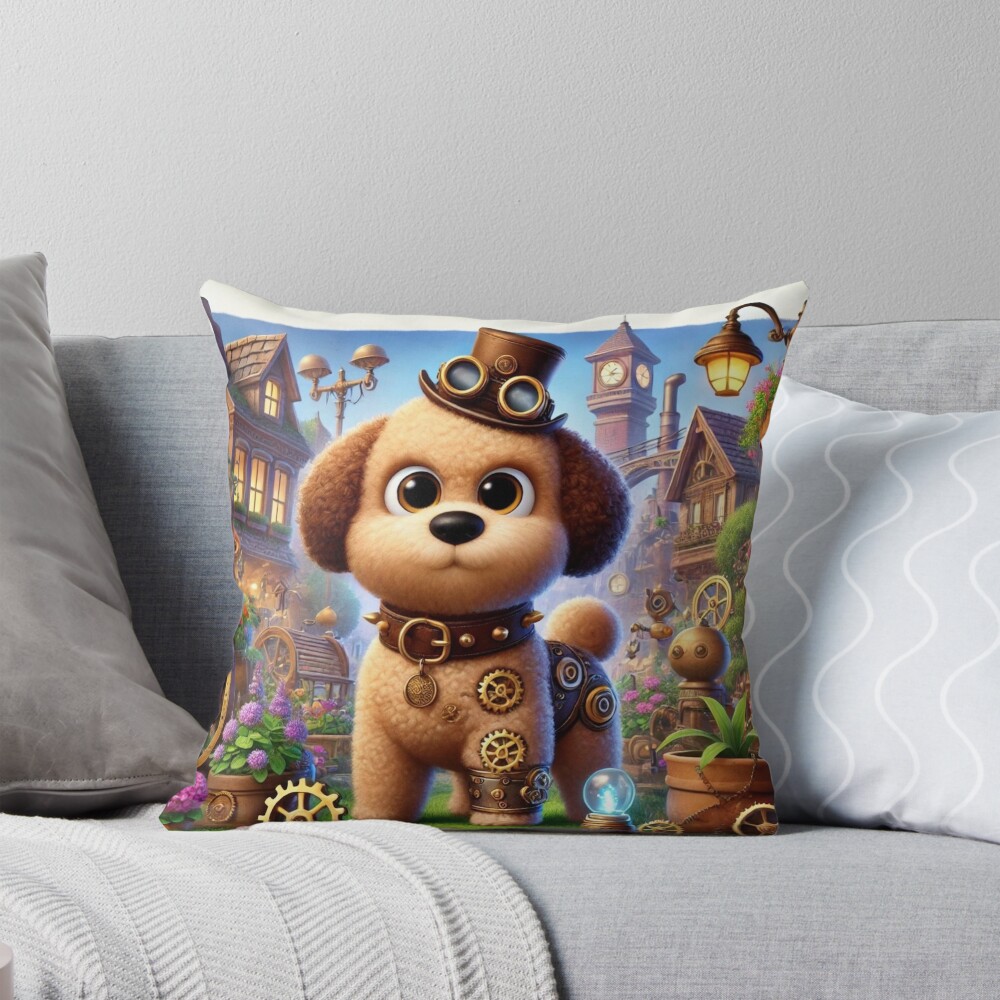 Item preview, Throw Pillow designed and sold by Sillytoe.