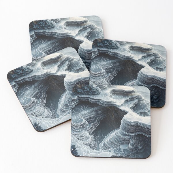 Item preview, Ethereal Horizons: Nature's Sculpted Layers designed and sold by oanaunciuleanu.