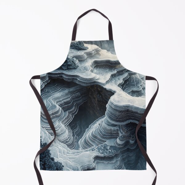 Item preview, Ethereal Horizons: Nature's Sculpted Layers designed and sold by oanaunciuleanu.