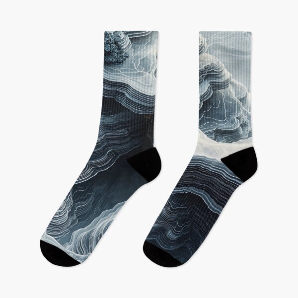 Item preview, Ethereal Horizons: Nature's Sculpted Layers designed and sold by oanaunciuleanu.