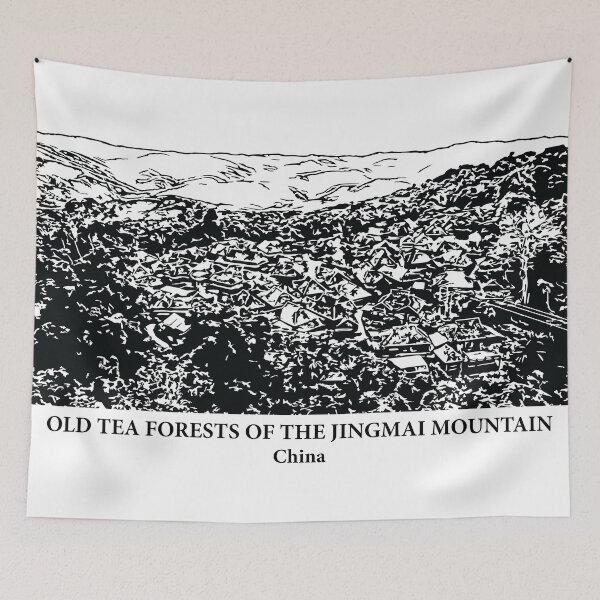 Item preview, Old Tea Forests of the Jingmai Mountain - China designed and sold by Lakeric Cityscapes.