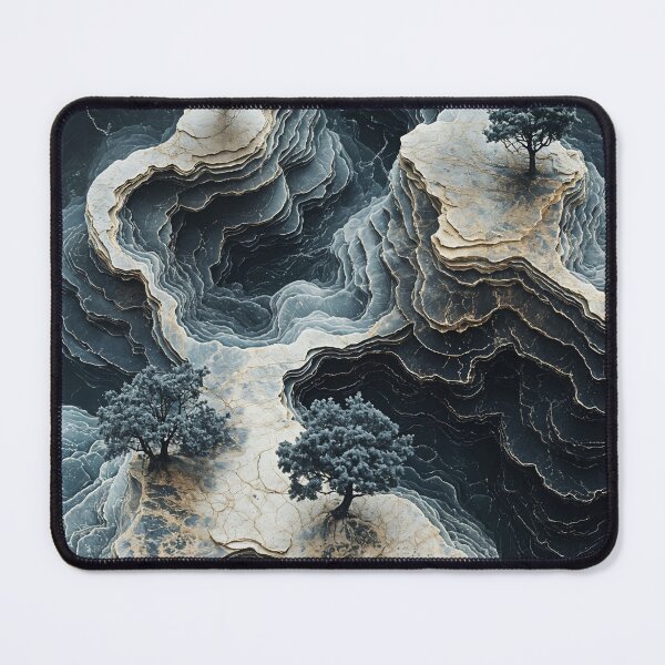 Item preview, Ethereal Horizons: Nature's Sculpted Layers designed and sold by oanaunciuleanu.